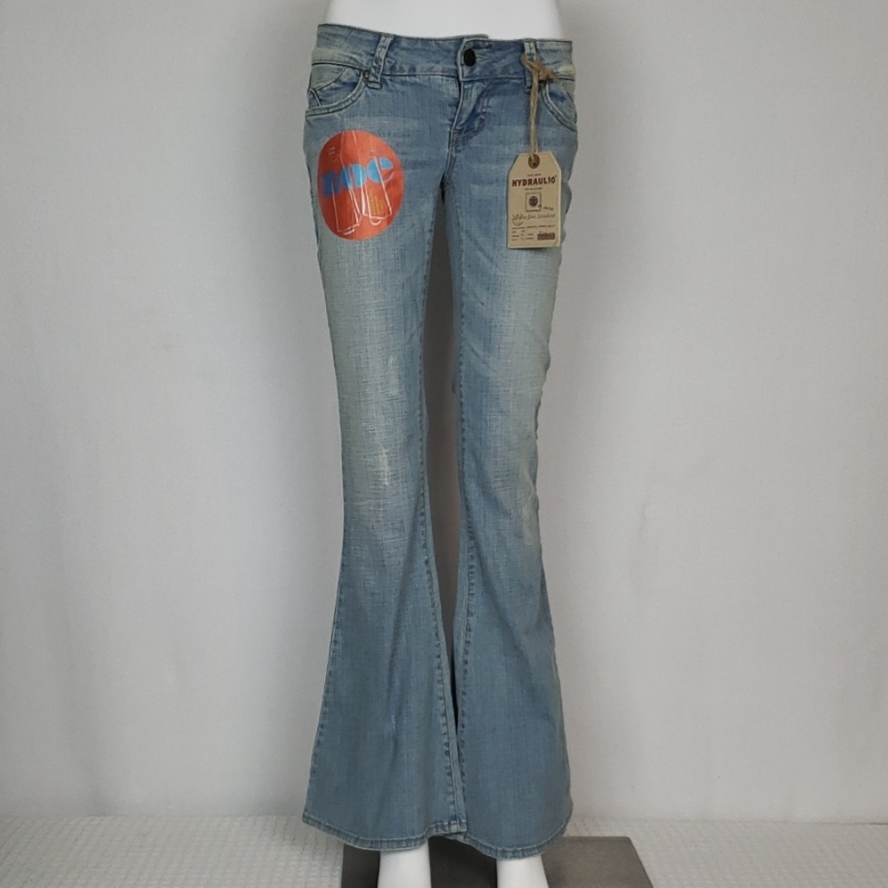 NWT Women's Hydraulic Zoe Low Rise Skinny Flare